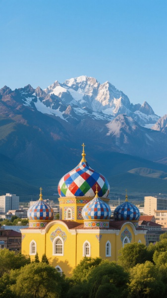 一张不同旅游城市的建筑风光摄影图