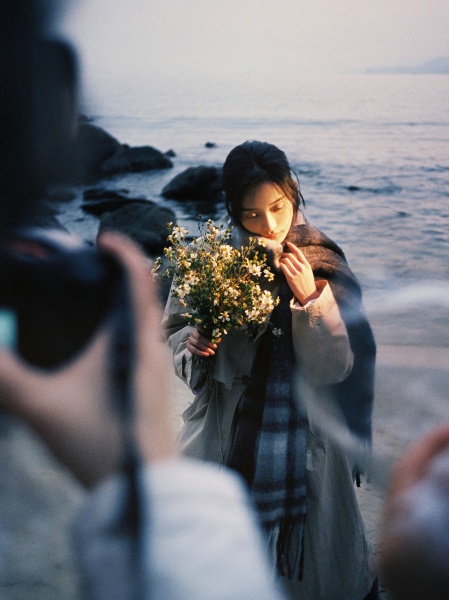 秋冬与海的浪漫