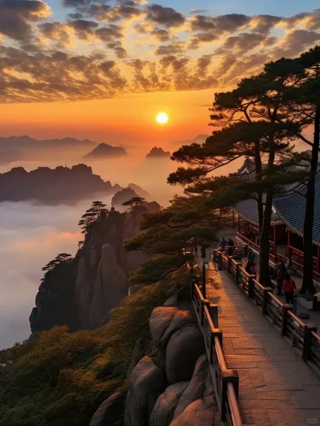 黄山日出观赏指南，错过等一年!