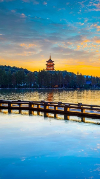 风景如画的杭州