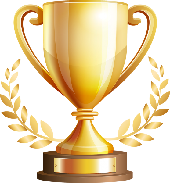 金属喜庆设计素材-金属麦穗奖杯