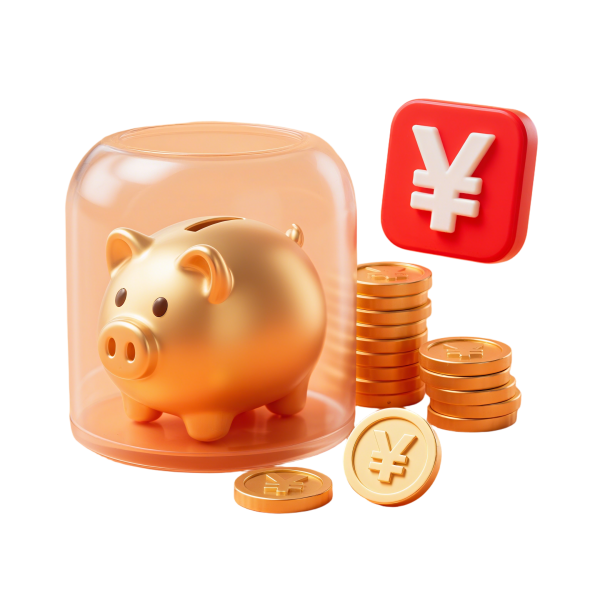 可爱的小猪ICON金融图标