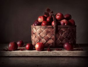 酷似油画的静物摄影作品