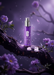 紫气东来即梦生成clinique化妆品海报