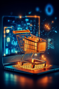 网上购物电商网购手机购物模型