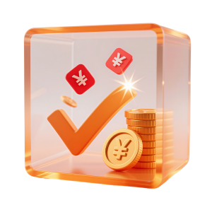 红包闪光C4D建模图标