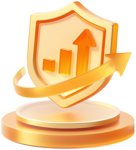 C4D金融股票涨价图标